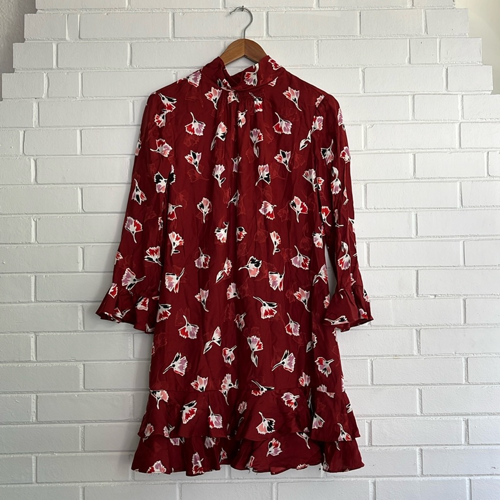 Beautiful Rebecca Taylor for Anthropologie Silk dress for the fall! NWT